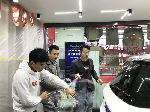 青海省第一期Moretec隱形車衣產品 施工培訓班圓滿結束